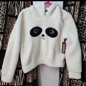 Women's Cream Panda Hoodie
